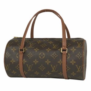 ルイ・ヴィトン Louis Vuitton パピヨン 26 筒型 旧旧型 ハンドバッグ モノグラム ブラウン M51366 レディース 【中古】