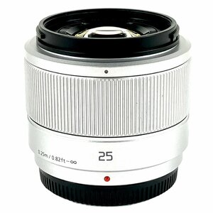 パナソニック Panasonic LUMIX G 25mm F1.7 ASPH. 一眼カメラ用レンズ（オートフォーカス） 【中古】