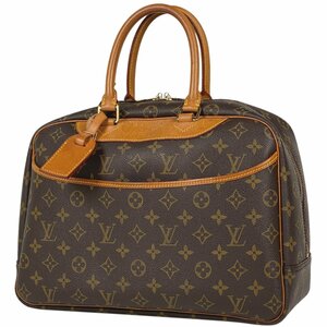 ルイ・ヴィトン Louis Vuitton ドーヴィル 手提げ ボーリングヴァニティ ハンドバッグ モノグラム ブラウン M47270 レディース 【中古】