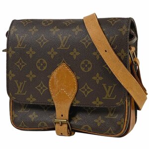 ルイ・ヴィトン Louis Vuitton カルトシエール 22 斜め掛け ショルダーバッグ モノグラム ブラウン M51253 レディース 【中古】