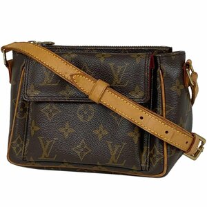 ルイ・ヴィトン Louis Vuitton ヴィバ シテ PM 斜め掛け ポシェット ショルダーバッグ モノグラム ブラウン M51165 レディース 【中古】