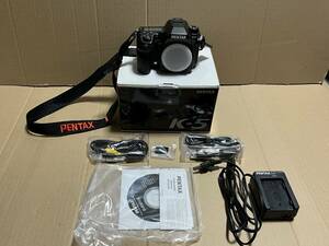 PENTAX　ペンタックス　K-5　デジタル　一眼レフ　カメラ　ボディ　付属品　あり　美品　元箱あり