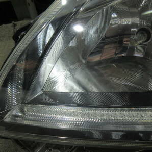 Q9Q9 ZVW30 30 プリウス 後期 純正 左 HID ヘッドライト ASSY KOITO 47-52 L バラスト 85967-33031 LED点灯確認済み キセノン H24/11 070 Sの画像6