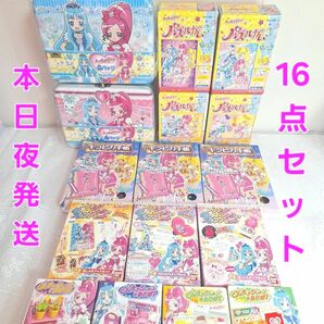 ハートキャッチプリキュア まとめ売り 缶バッグ パズル スタンプ 手帳 新品