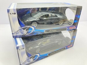 マイスト 1/18 ランボルギーニ ムルシエラゴ ロードスター ブラック まとめて ※まとめて取引・同梱不可 [21-8707]