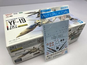 バンダイ 1/100 HG YF-19 専用水転写式デカール付き ※まとめて取引・同梱不可 [30-8727]