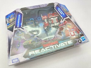 ハズブロ/タカラトミー トランスフォーマー REACTIVATE オプティマスプライムサウンドウェーブ ※まとめて取引・同梱不可 [37-9016]