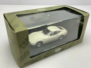 エブロ 1/43 トヨタ 2000GT プロトタイプ ホワイト 43836 ※まとめて取引・同梱不可 [5-9063]