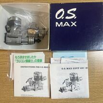 中古 OS 25VF ABC エンジン Uコンラジコン 箱付　小川精機　_画像7