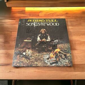 Jethro Tullジェスロ・タル Ian Andersonイアン・アンダーソン Martin Barreマーティン・バール 直筆サイン入り LP レコード 送料無料