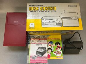 ♪任天堂 ニンテンドー Nintendo ファミリーコンピュータ ディスクシステム 本体 箱付 ゲーム機 ジャンク@L883