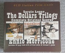 【4CD Recording Arts 4X001】Ennio Morricone / Sergio Leone: The Dollars Trilogy (Complete Original Scores)_画像1