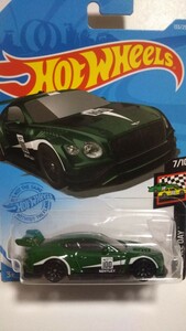 HOT WHEELS 2018 BENTLEY CONTINENTAL GT3(GREEN)単品アソート