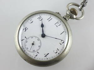 稼働品 懐中時計 スモセコ 商館時計 手巻き 時計 セイコー ウォルサム ロンジン アンティーク ビンテージ 時計 86