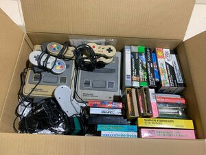 任天堂 ニンテンドー ファミコン スーパーファミコン スーファミ セット 本体 コントローラー 動作未確認 レトロゲーム