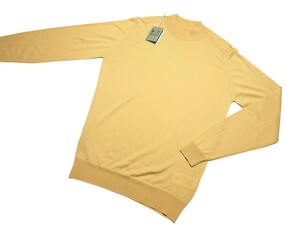  メンズ L ジョンスメドレー 最高級メリノウール モックネックセーター【HARCOURT】 HONEYCOMB JOHN SMEDLEY イギリス製★若干タイト目です