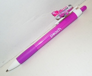 peach knock type ballpen 