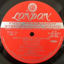LPレコード　ブリテン／チェロ交響曲　ハイドン／チェロ協奏曲　ロンドン名盤ライブラリー　K18C-8242 レトロ　ヴィンテージ_画像4