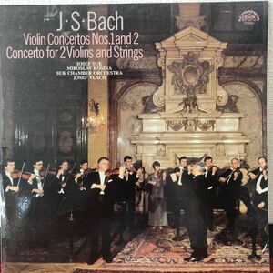 LP JSBach Violin Concertos Nos.1and2 Concerto for 2 Violins and Strings 1110-3615-G 海外版　ビンテージ