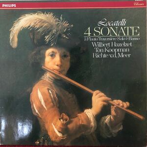 LP PIETRO LOCATELLI Sonate a Flauto Solo e Basso Op.2 416-613-1 海外版　ビンテージ