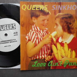 e97 【EP】 The Queers／Sinkhole／Love Ain't Punk／Ringing Ear Records RER 008／USの画像1