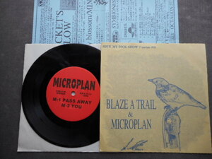 e98 【EP】 Blaze A Trail & Microplan／Split／XXX Records XXX-7-15／PUNK