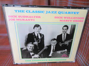 A#3535◆2CD◆ CLASSIC JAZZ QUARTET Complete Recordings DICK SUDHALTER / JOE MURANYI / DICK WELLSTOOD / MARTY GROSZ Jazzology JCD-