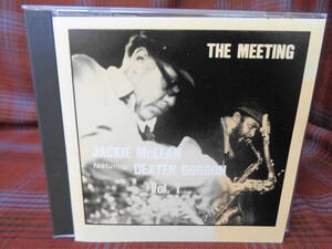 A#3584*◆CD◆ ジャッキー・マクリーン デクスター・ゴードン ザ・ミーティング JACKIE MCLEAN The Meeting SCCD-31006