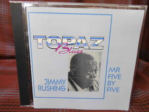 A#3588*◆CD◆ ジミー・ラッシング Mr. Five by Five JIMMY RUSHING Topaz Blues TPZ 1019