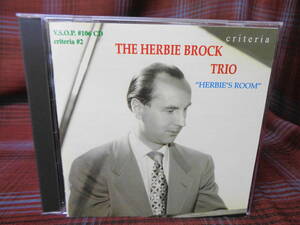 A#3601◆CD◆ ハービー・ブロック Herbie's Room HERBIE BROCK TRIO V.S.O.P. #106 CD