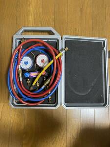 TASCO JAPAN GAUGE MANIFOLD R410A ゲージマニホールド 中古 動作未確認 ジャンク品