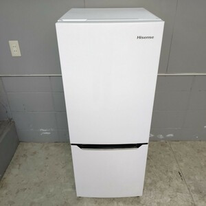 Hisense ハイセンス 2ドア ノンフロン冷凍冷蔵庫 HR-D15C 動作確認済み メンテナンス済み ホワイト 150L 引き取り可能 冷蔵庫