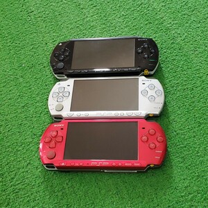 SONY ソニー PSP プレイステーション ポータブル PSP-3000 PSP-2000 PSP-1000 本体 まとめて 3台 まとめ売り PSP3000 PSP2000