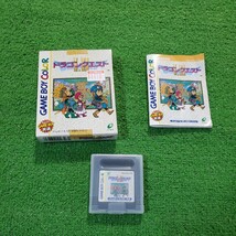 Nintendo GAMEBOY ゲームボーイ DRAGON QUEST I.II ドラゴンクエスト 1.2 動作確認済み 箱説あり 箱 説明書 希少品 ゲームボーイカラー_画像1