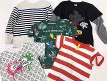 FS-913　子ども服【男の子SET　サイズ120cm~130cm☆大量５４着】ZARA・グローバルワーク・ベビードール等☆大量☆古着☆おまとめ福袋_画像2