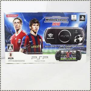 【 ジャンク 】 PSP ウイニングイレブン × UEFA CHAMPIONS LEAGUE スペシャルPACK PSP-3000 XUB 本体 同梱 HA021902