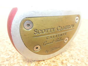 ♪Titleist タイトリスト SCOTTY CAMERON CALIENTE Grand Bolero スコッティキャメロン パター 35インチ スチールシャフト 中古品♪T1530