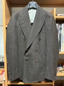 Stile Latino 46 ANDREA wool silk linen6.da bulb re ste do jacket 