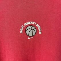 ■激レア■90s USA製 NIKE HOOPS アート Tシャツ M L XL ナイキ バスケ jordan ジョーダン ビンテージ_画像3