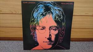 「レコード」JOHN LENNON　ジョン・レノン /「MENLOVE AVE」　米ORIG [CAPITOL黒虹SJ規格]