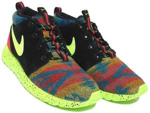 ナイキ ローシワン ミッド ウィンター ミッド ペンドルトン 23㎝ 826493-943 NIKE ROSHE ONE MID WINTER PENDLETON GS 女性 子供靴 