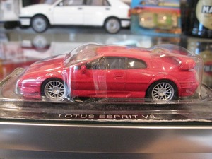 即決可★イタリアエデイコラ1/43ロータス エスプリV8 レッド★