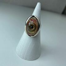 アレックスストリーター Rising Eye Ring 19号 ALEX STREETER エンジェルアイ 義眼 中古品_画像2