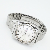 セイコー/ロードマチック●1969年製造 LM 5606-9030 メンズ腕時計 自動巻き ビンテージ SEIKO シルバー色 ビンテージ デイデイト_画像6