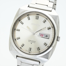 セイコー/ロードマチック●1969年製造 LM 5606-9030 メンズ腕時計 自動巻き ビンテージ SEIKO シルバー色 ビンテージ デイデイト_画像2