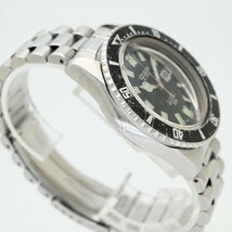 希少 CITIZEN Leopard●1973年製 ダイバー Cal.7210 150m 4-722710 デイデイト レオパール 自動巻き メンズ腕時計 ビンテージ 黒 ブラック_画像6