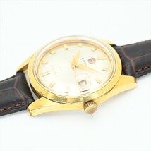 RADO/GOLDEN HORSE●41石 自動巻き Cal.1700/01 動作品 メンズ腕時計 ビンテージ 1円～ ラドー ゴールデンホース 1円 中古 アンティーク_画像5