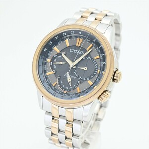 CITIZEN/ECO-DRIVE●エコドライブ ソーラー SOLAR 8729-R005804 メンズ 腕時計 ベルト 中古