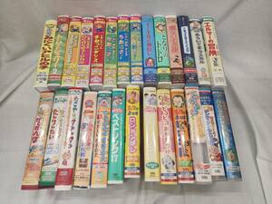 ビデオテープ VHS 色々まとめて 27本 ジブリ/おかあさんといっしょ/ピカチュ/アンパンマン等