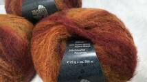 輸入　毛糸　LANA GROSSA　ラナグロッサ　TWIN　ツイン　メリノウール54％　アルパカ20％　25ｇ×3個セット　カラー110　ドイツ　海外_画像3